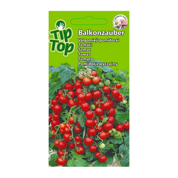 TIP TOP VALGOMIEJI POMIDORAI BALKONZAUBER