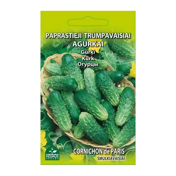 GURĶI, ĪSLAPU GURĶI CORNICHON DE PARIS