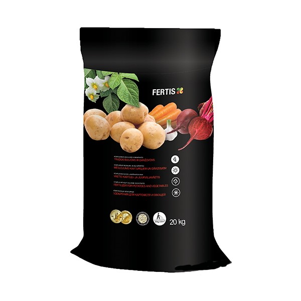 Mēslojums kartupeļiem un dārzeņiem NPK 11-9-20, 20 kg