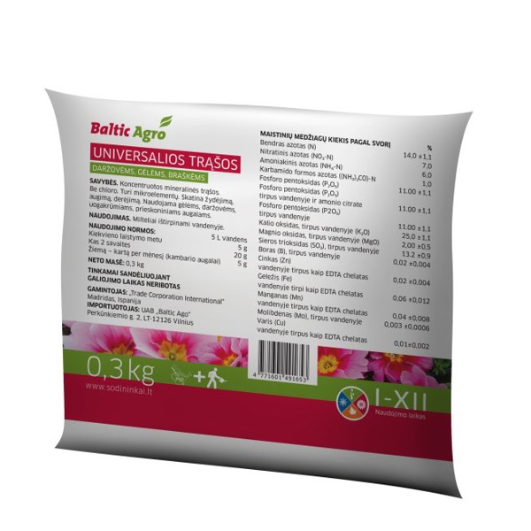 DAUDZFUNKCIONĀLAIS MĒSLOJUMS (0,5 KG).