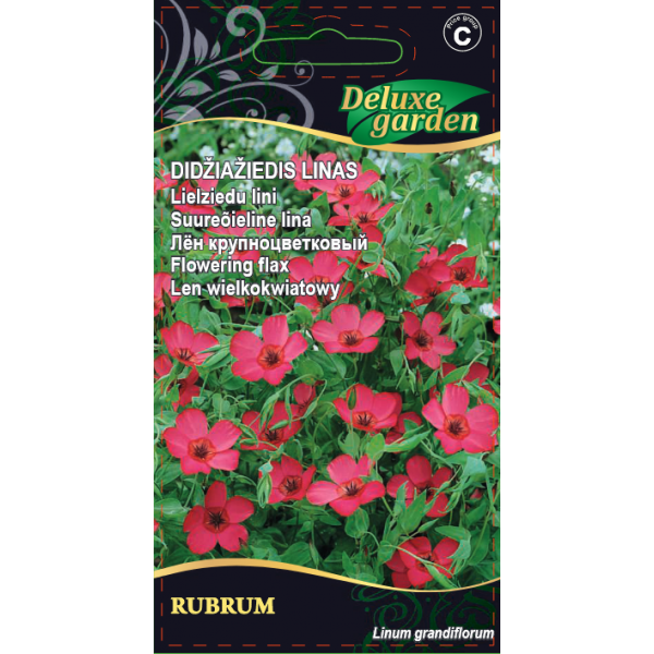 Лён крупноцветковый Rubrum 0,5g