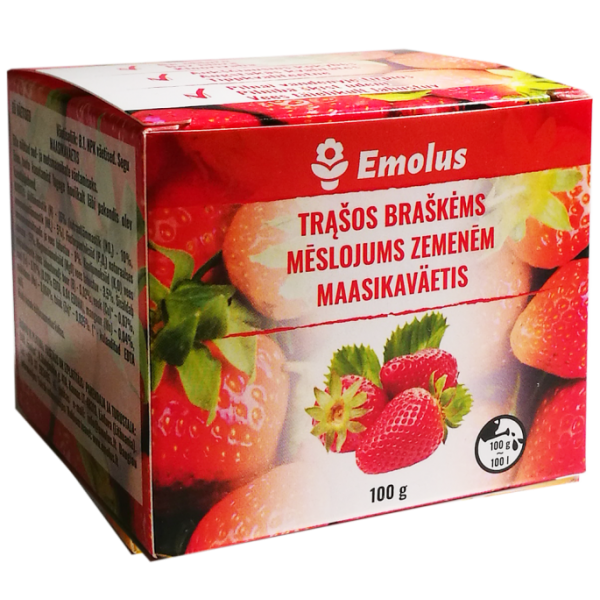 Zemeņu mēslojums 100g.