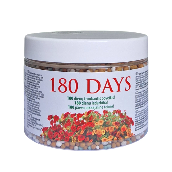 180 Days ziedošiem augiem 500g.