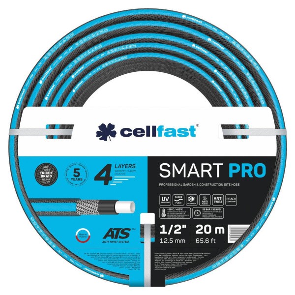 Cellfast Dārza šļūtene Smart PRO ATS 1/2" 20m