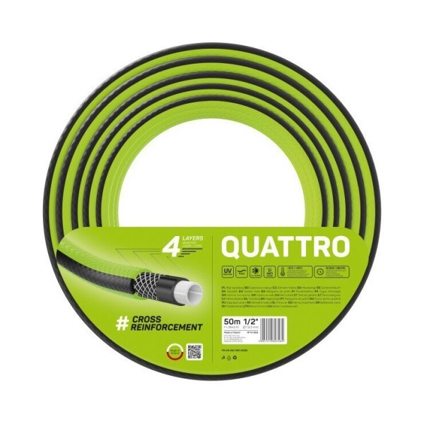 Cellfast Dārza šļūtene Quattro 3/4" 50m