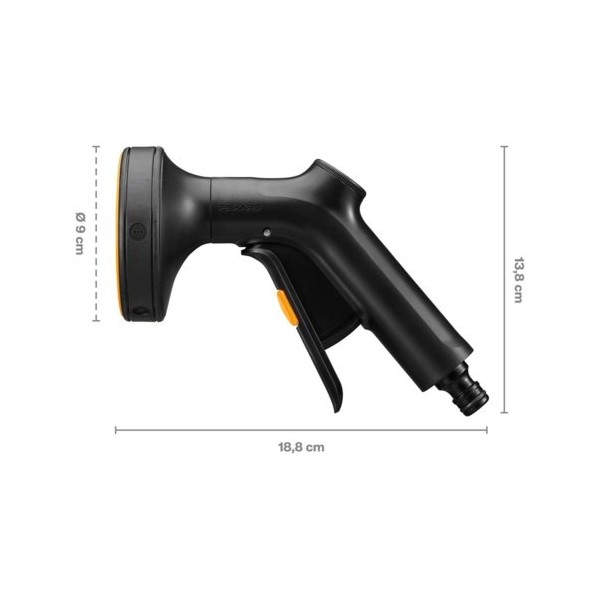 Fiskars ūdens pistole cietā krāsā
