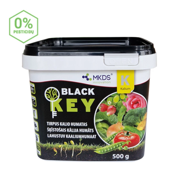 Black KEY, šķīstošs kālija humāts 500g