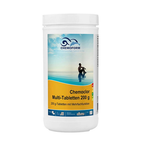 Chemoclor Multifunkcionālās tabletes Multi (200g). 1kg