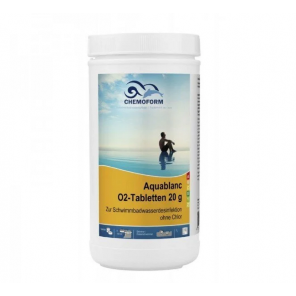 Chemoform aktīvā skābekļa O2 tabletes Aquablanc (20g.) 1kg