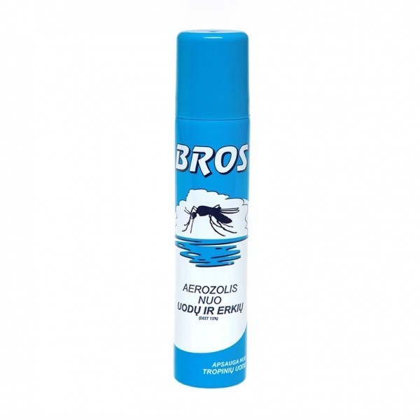 BROS Aerosols pret odiem un ērcēm 90ml