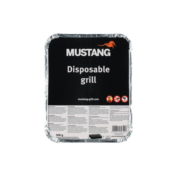 MUSTANG vienreizējās lietošanas grils