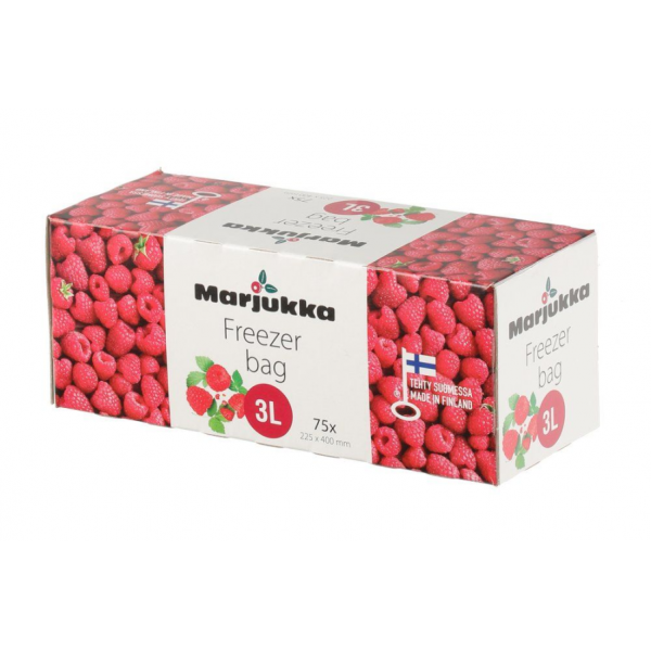 MARJUKKA Augļu saldētavas maisiņi 3L 75gab
