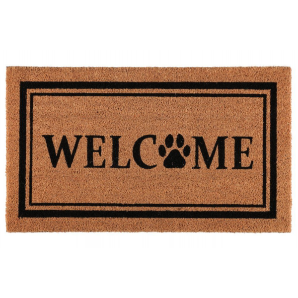 4 Living istabas durvju paklājs WELCOME PAW