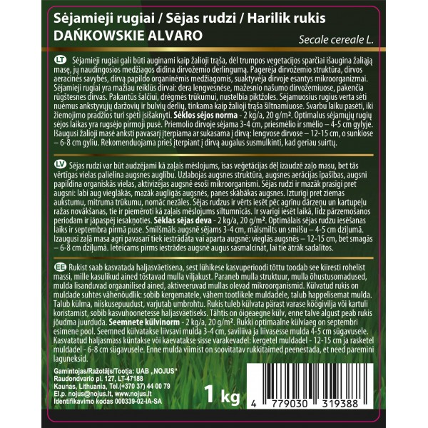 BALTOSIOS GARSTYČIOS RADENA (1 KG)