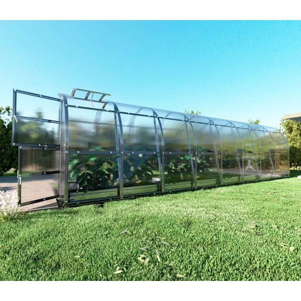 Šiltnamis KLASIKA Slim - 4 mm storio kanalinis polikarbonatas - 2 x 4 m (8 m²)