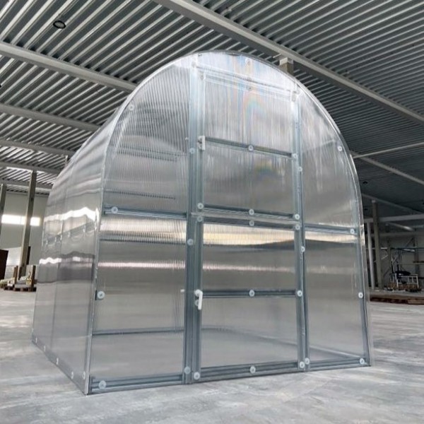 Šiltnamis KLASIKA Slim - 4 mm storio kanalinis polikarbonatas - 2 x 10 m (20 m²)