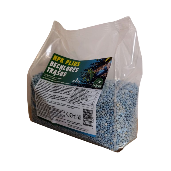NPK Plius 12-12-17 Universāls mēslojums bez hlora. 2kg
