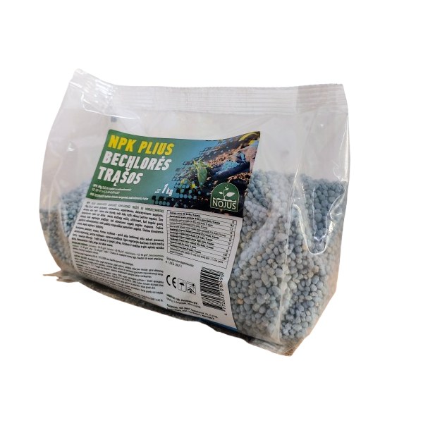 NPK 12-12-17 Universalios bechlorės trąšos. 1kg