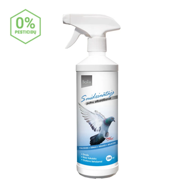 BIOFIX BIRD STOP putnu aizsardzības aerosols, 500m