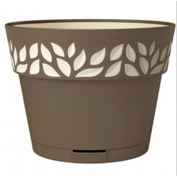 CLOE plastmasas trauks 25cm. Brūns