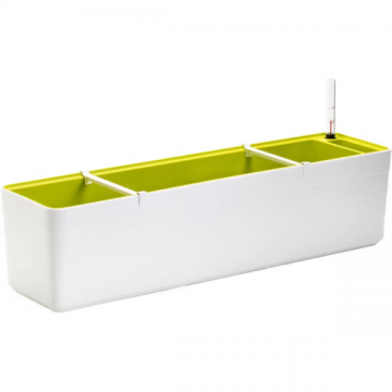 Balkona puķu kaste 80cm. Balta