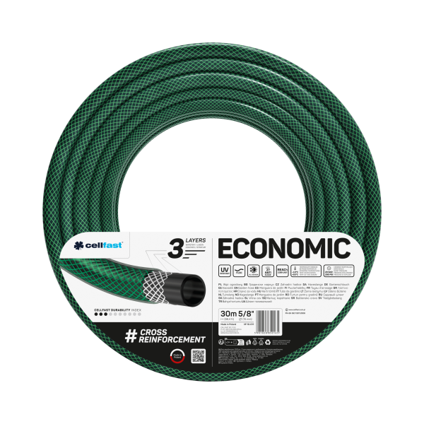 Cellfast Soda šļūtene ECONOMIC 5/8" 30 m