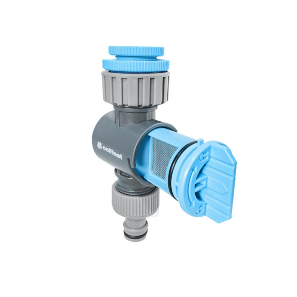 Cellfast universālais savienotājs ar CELLPRO™ filtru G1/2″ - G3/4″ - G1″