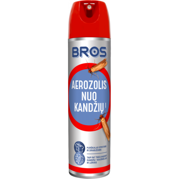 BROS Aerosols pret ērcēm 150ml