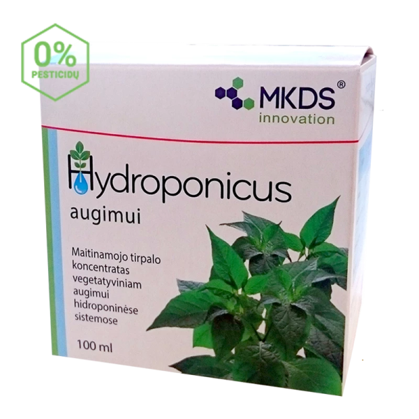 Hydroponicus šķīdums veģetatīvai augšanai, 100 ml