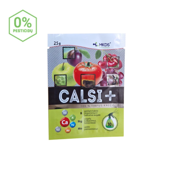 Calsi+ kalcio trąša su mikroelementais b, mg, mo, 25 g