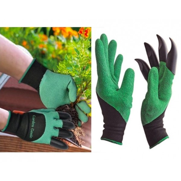 Dārzkopības cimdi ar nagiem GARDEN GENIE GLOVES