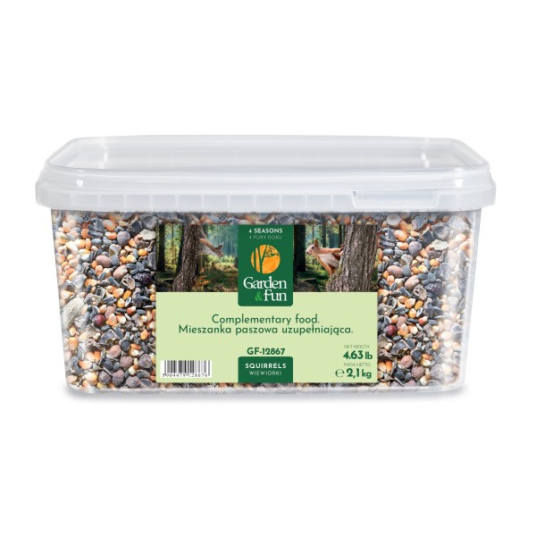 GARDEN & FUN barība vāverēm, 2,1 kg