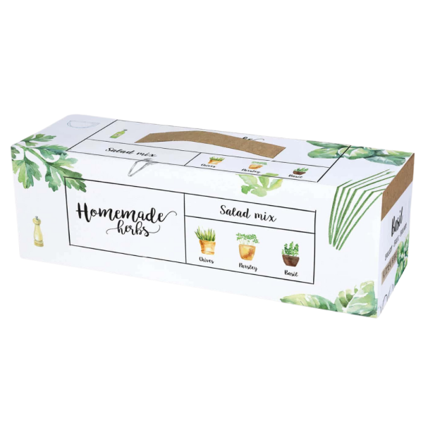 Žolelių auginimo rinkinys „Salotoms“