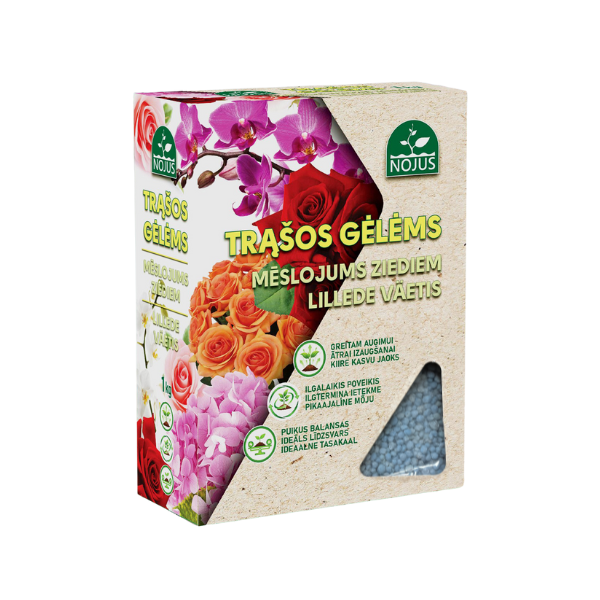NPK PLIUS 12-12-17 trąšos gėlėms 1 kg