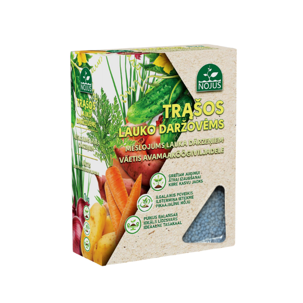 NPK PLIUS 12-12-17 trąšos lauko daržovėms 1 kg