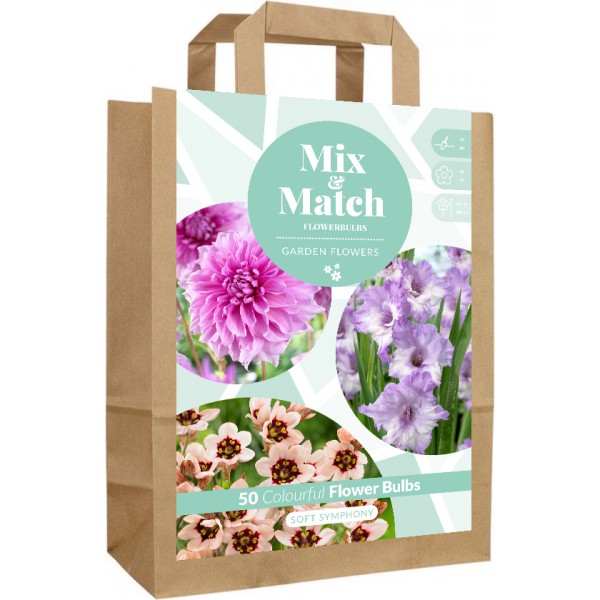 Gėlių svogūnėlių rinkinys Soft Symphony 50 sv.
