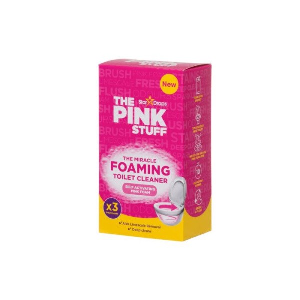 The Pink Stuff Miracle putojošs tualetes tīrīšanas līdzeklis 300 g