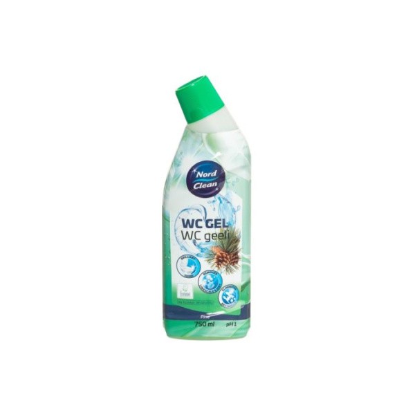 Nord Clean WC gelis Pine 750 ml