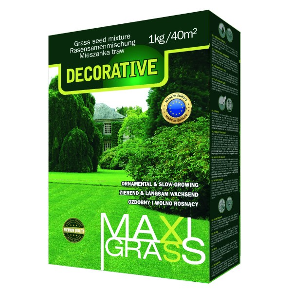 Zāliena sēklu maisījums MAXIGRASS DECORATIVE 1kg