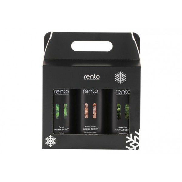RENTO pirts aromātu dāvanu komplekts 3×400 ml