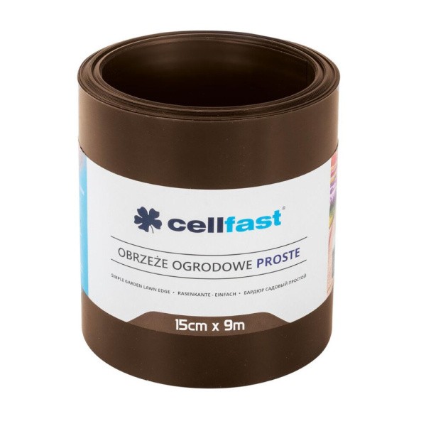 Cellfast sodo vejos apvadas rudas 15cm x 9m