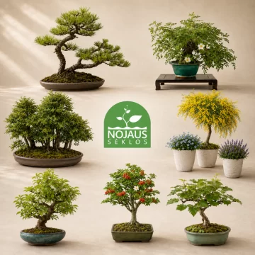 Bonsai koku sēklu komplekts...