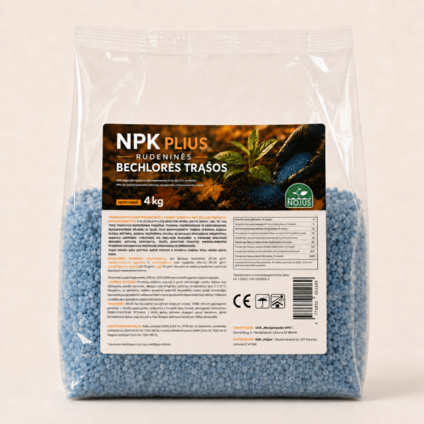 Rudeninės trąšos NPK (Mg,S,B) 5-15-25 4kg