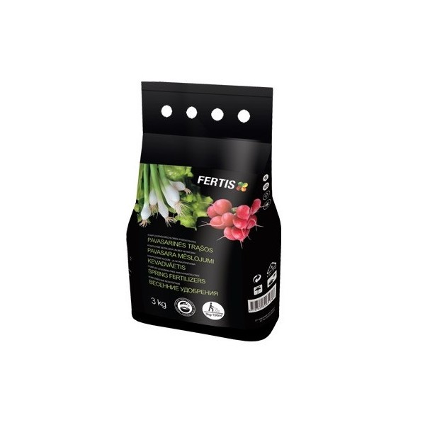 FERTIS plus mikrokomplekss pavasara mēslojums bez hlora un benitrātiem 3 KG