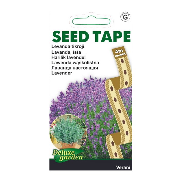 Sēklu lentē īstā lavanda Verani