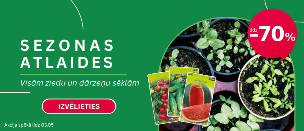 Sėklų AKCIJOS 2026 LV